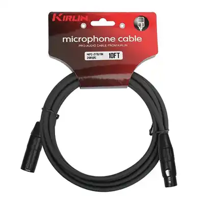 Kirlin XLR 10ft Mic Lead Deluxe