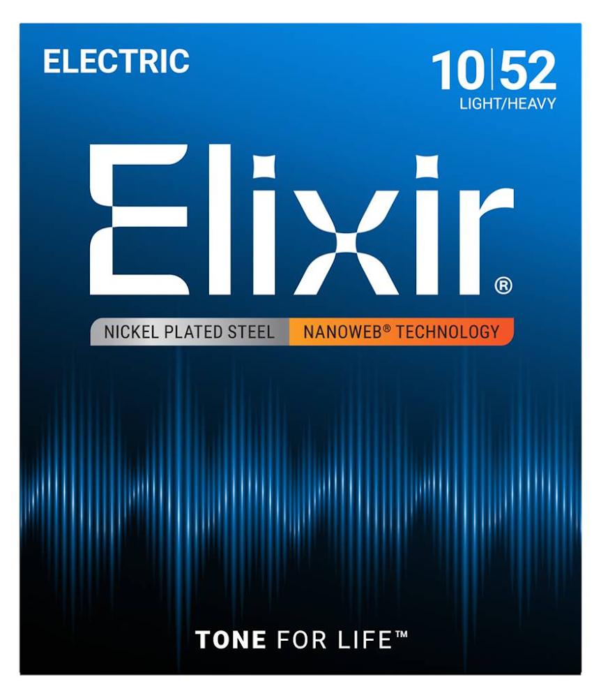Elixir E12077 Nano Elec Light Heavy 10-52 Set